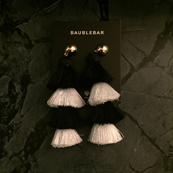 BaubleBar Jewelry - BaubleBar Luisa Tassle Drops Earrings